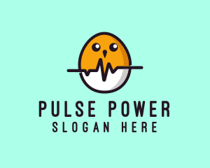 Pulse Chick Poultry logo design