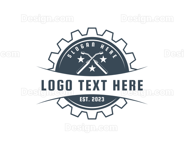 Fabrication Metalwork Machinist Logo