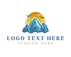 Slope - Sun Mountain Summit logo design