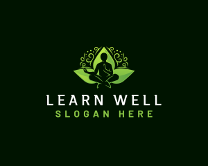 Yoga Fitness Wellness logo design