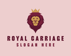 Royal Lion King logo design