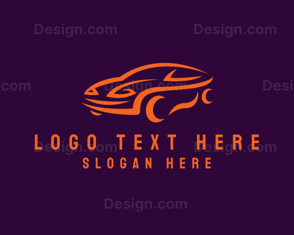 Futuristic Automotive Car Logo