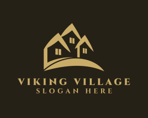 Residential Village Property logo design