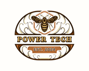 Organic Honey Bee logo