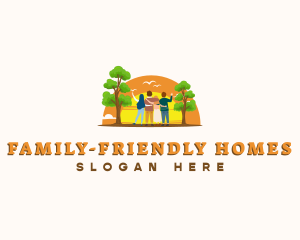 Friends Family Community logo design