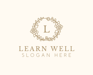 Wellness Floral Decor  logo design