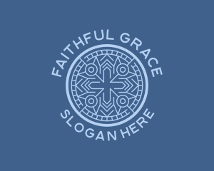 Christian Worship Faith logo design