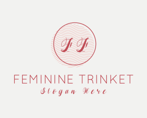 Feminine Beauty Cosmetic logo design