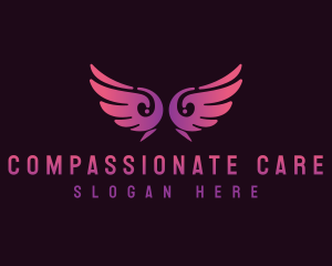 Angel Wings Wellness Logo