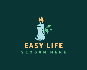 Ritual Candle Plant logo design