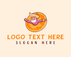 Donut Bagel Boy  logo