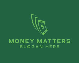 Mobile Money Currency  logo design