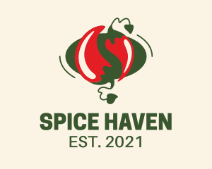 Spicy Chili Restaurant logo design