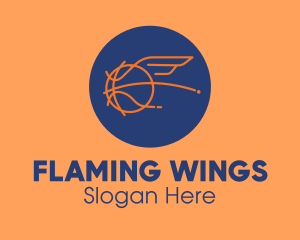 Flying Wing Basketball logo