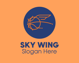 Flying Wing Basketball logo