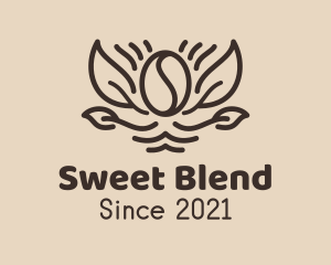 Organic Coffee Blend  logo design