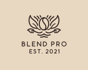 Organic Coffee Bean logo design