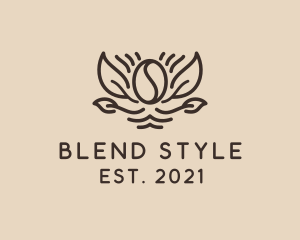 Organic Coffee Bean logo design