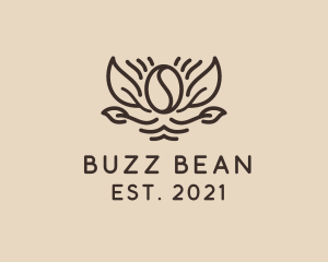 Organic Coffee Bean logo design