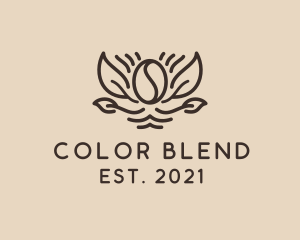 Organic Coffee Bean logo design