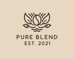 Organic Coffee Bean logo design