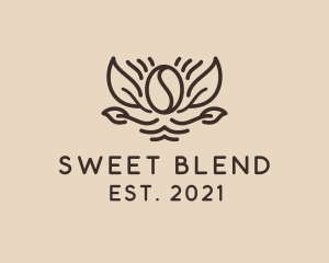 Organic Coffee Bean logo design