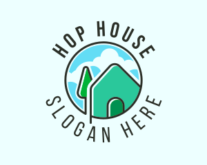 Nature Residential House logo design