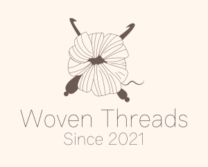 Crochet Hook Wool logo design