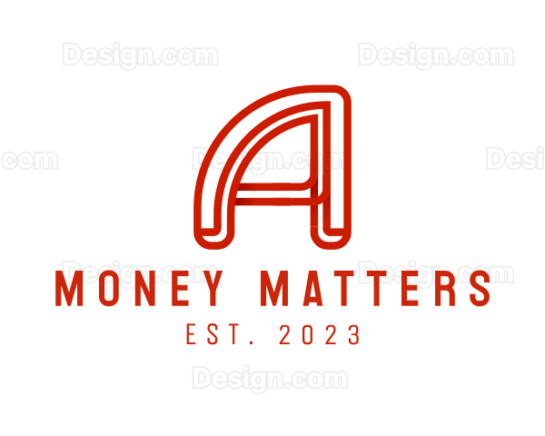 Modern Tech Letter A Logo