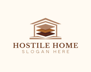 Home Tile Renovation logo design