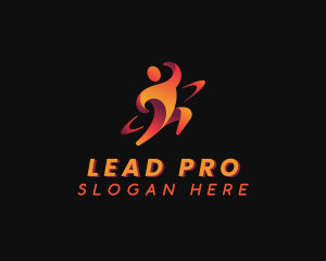 Person Leadership Management logo