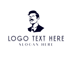 Hipster Menswear Tailoring logo