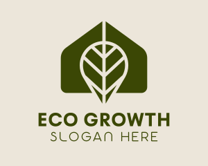 Greenhouse Leaf Gardening logo