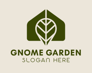 Greenhouse Leaf Gardening logo design