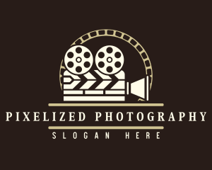 Camera Film Media logo design