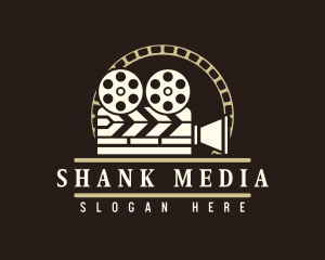 Camera Film Media logo design