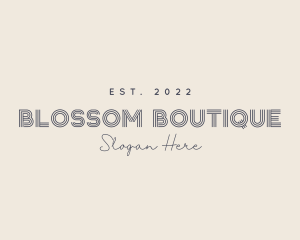 Modern Minimalist Feminine logo design