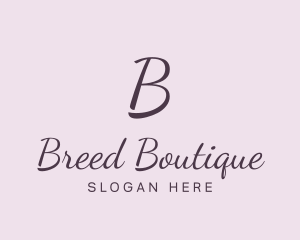 Feminine Boutique Salon logo design