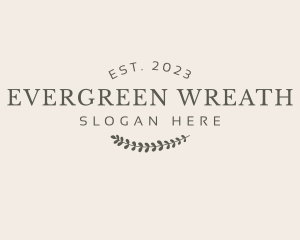 Elegant Wreath Business logo design