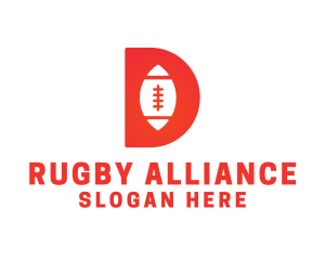 Red D Rugby logo