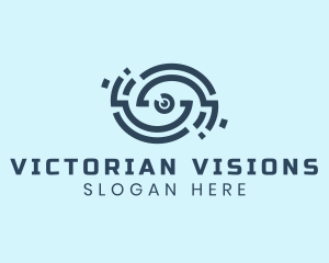 Modern Eye Technology logo design