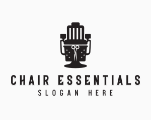 Barber Chair Barbershop logo