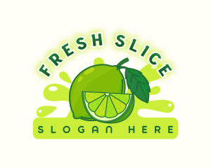 Fresh Lime Juice logo design