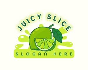 Fresh Lime Juice logo design