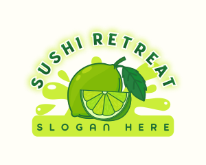 Fresh Lime Juice logo design