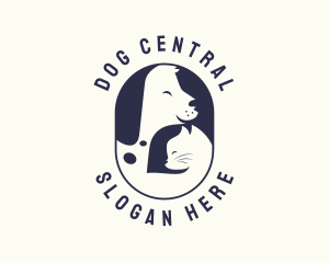 Veterinary Dog Cat logo design