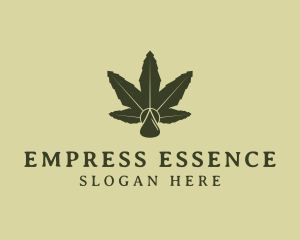 Cannabis Weed Oil logo design