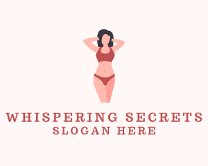 Sexy Underwear Model logo design