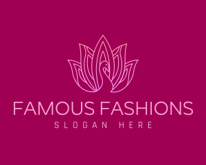 Beauty Fashion Peacock logo design