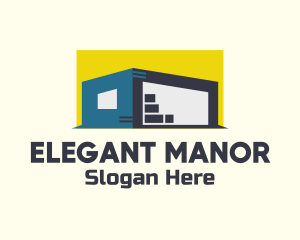 Shipping Storage Warehouse Logo